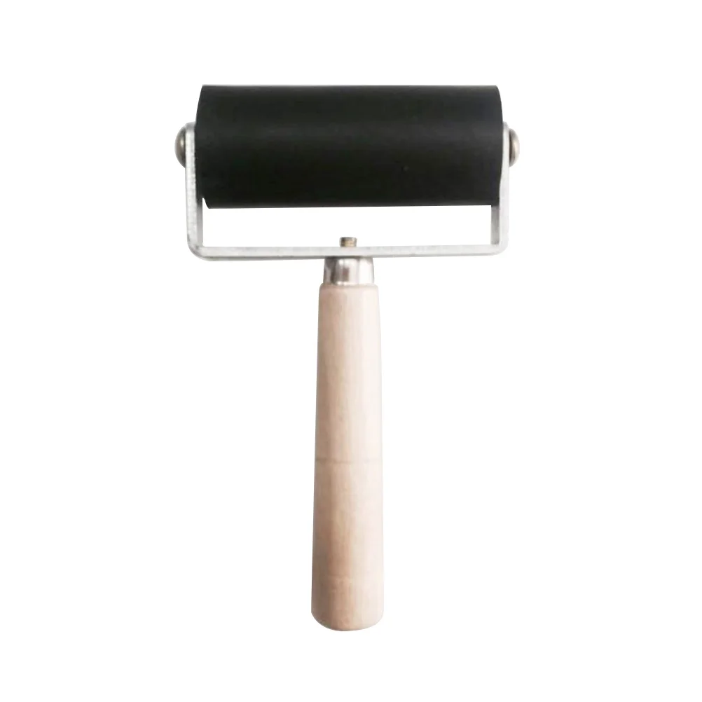 

Roller Rubber Tool Brayer Printing Ink Printmaking Wall Stamping Block Brayers Glue Brush Crafts Rollers Lino Painting Embossed