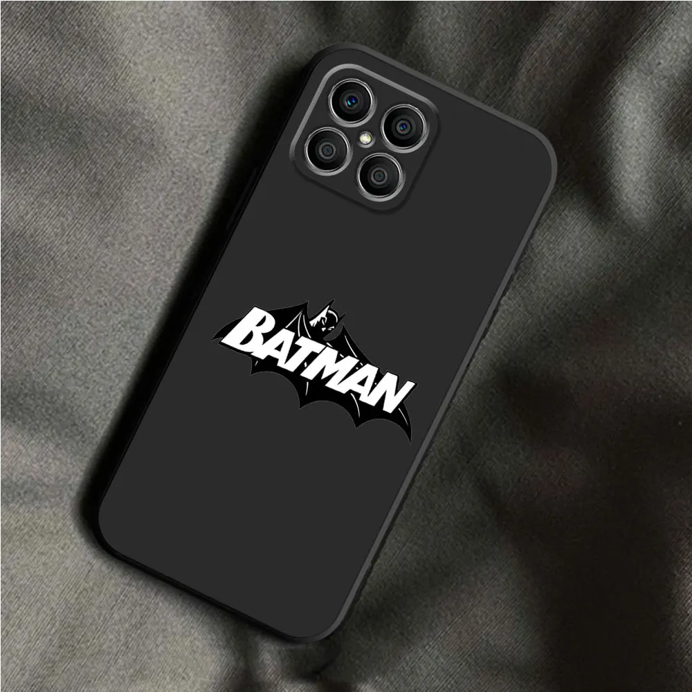 Чехол Marvel Batman для Honor 90 Lite 8X 20 70 X8 X8A X9a X7 X6 50 Magic5 Pro 4 черный мягкий чехол телефона