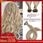 Волосы для наращивания Ugeat, 12 цветов, 14-24 дюйма, 40 г80 г