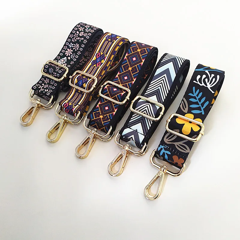 

Сменный ремень через плечо, женская сумка, ремень для сумки через плечо 3,8 см, цветочный ремень для сумок, удлиненный ремень