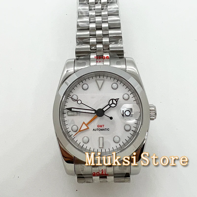 Часы GMT Mingzhu3804 36 мм/39 мм автоматические мужские наручные часы
