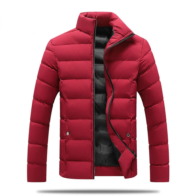 2023 Winter Men's Down Jacket Stand Collar Fashion Long Down Coat Men Thick Windproof Waterproof Warm Brand Mens Long Parkas F22