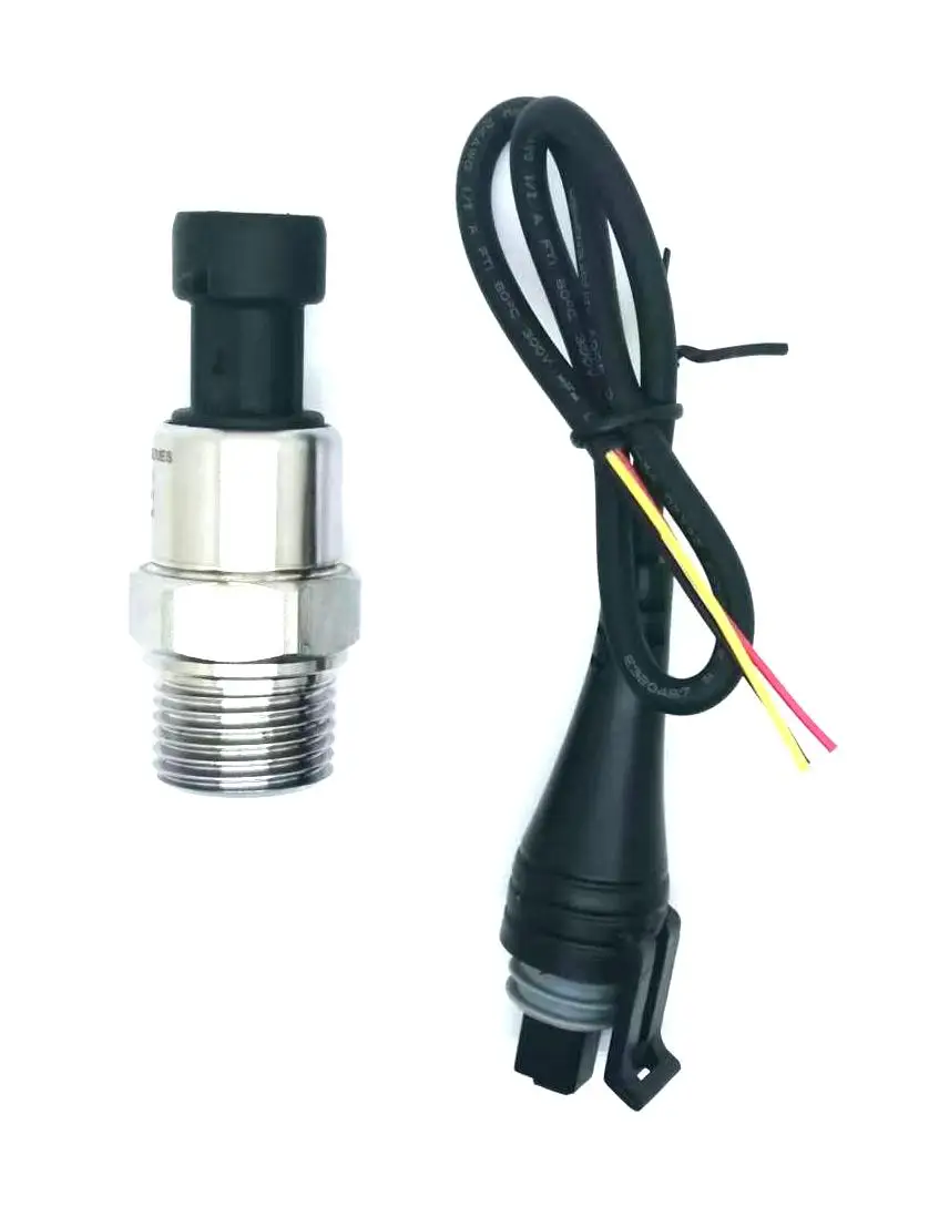 Датчик давления для воды, масла, топлива, газа, воздуха G1/2 5-12 в 0-60 бар, дополнительный керамический датчик, преобразователь из нержавеющей стали, передатчик