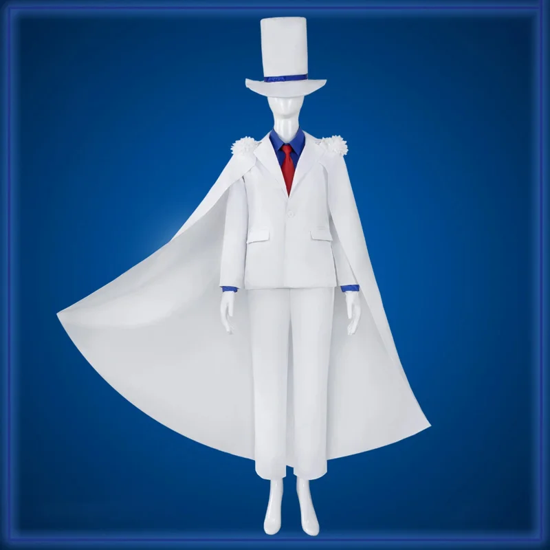 2025 Новый костюм для взрослых и детей Conan Kid the Phantom Thief аниме карнавальный шляпа