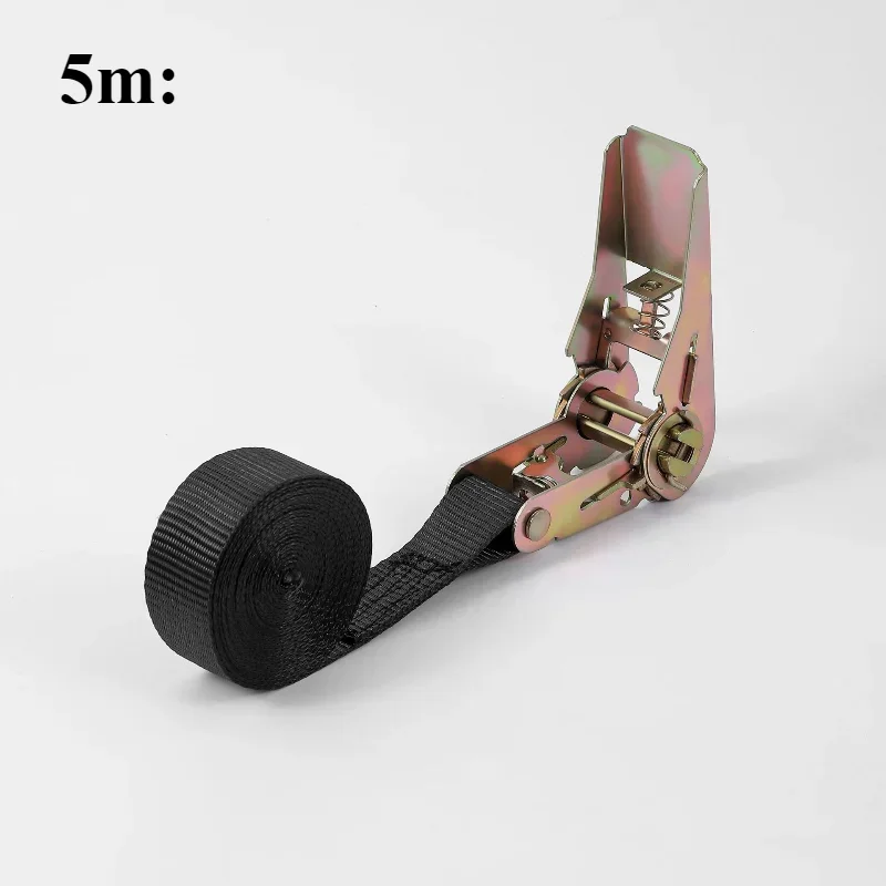 

Ремень Для Крепления Груза 5 М С Фиксатором Натяжения Для Грузовиков, Багажных Ремней, Транспортировки