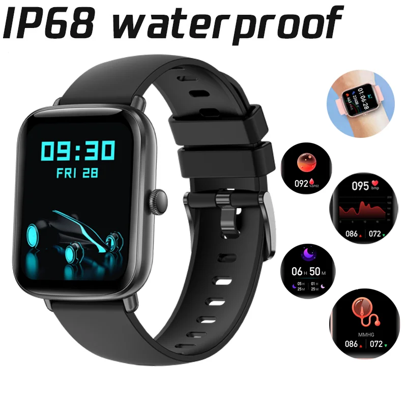 

Digital Watch Men Precise Blood Pressure Monitoring Sports Fitness Tracking Bracelet Women's Remote Control Photo Wristwatches