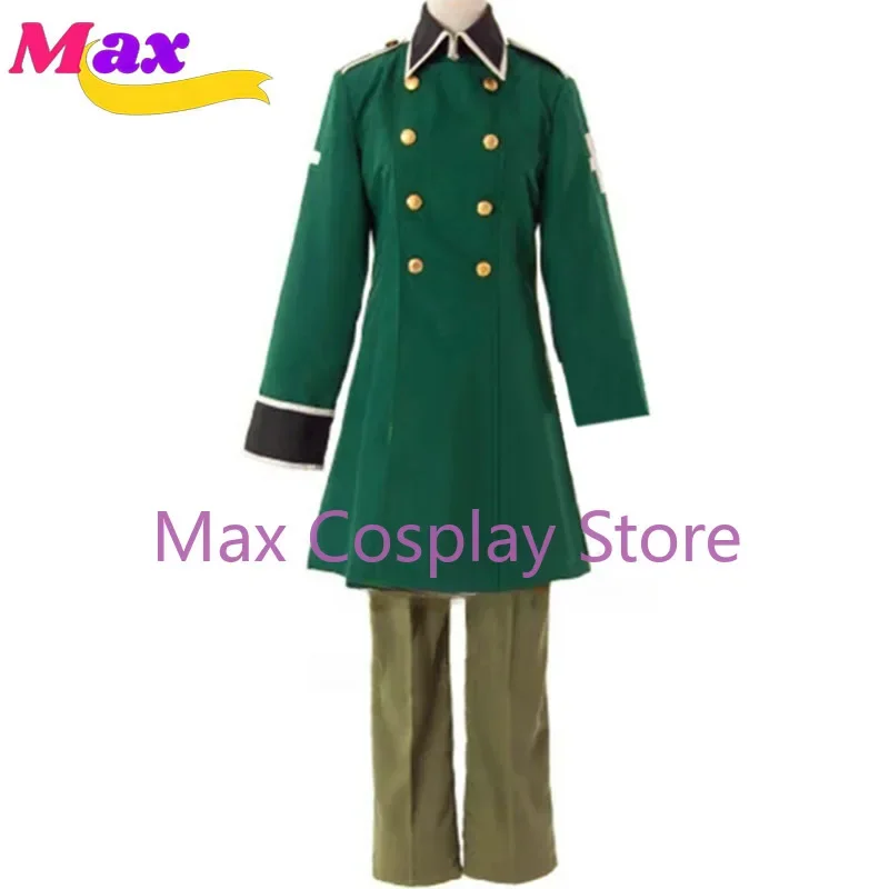 Max Cos индивидуальный размер Axis Powers Hetalia Basch Zwingli Швейцария униформа полный комплект