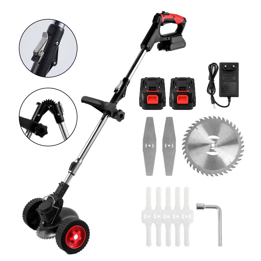 1500W Cordless Electric Lawn Mower Length Adjustable Cutter Household Garden Tools For Makita 18V Battery Power Tool