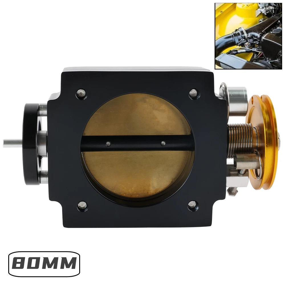 Детали системы воздухозаборника 80 мм впускной алюминиевый коллектор кузов