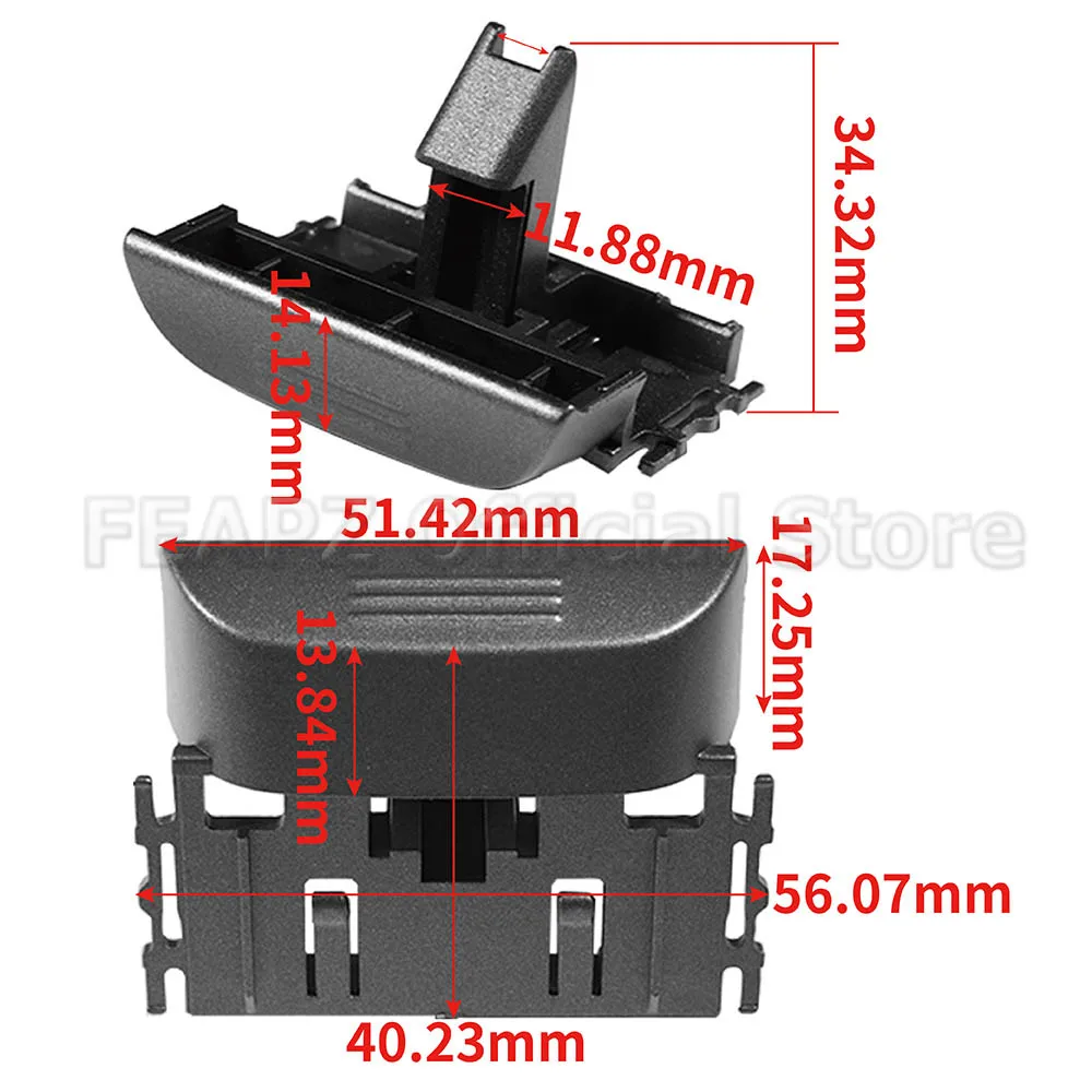 Фото Для Nissan Sentra Sunny Center Dash Air Vent Cubby 682605 M002 Центральная приборная панель Выключатель аварийного выключателя вентиляционного отверстия №4