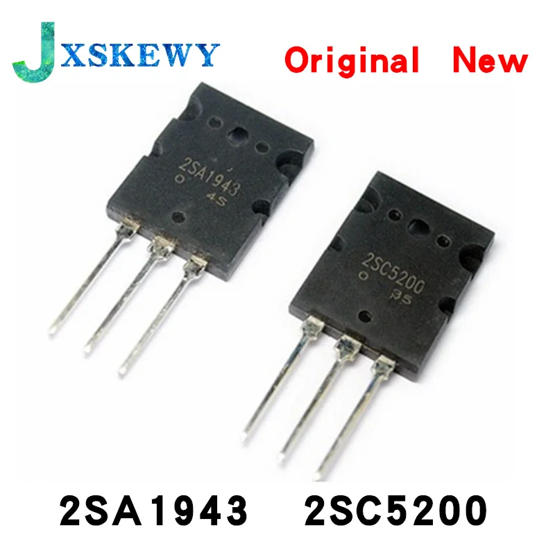 

10/PCS NEW 2SA1943 TO-3P 2SC5200 TO-3PL