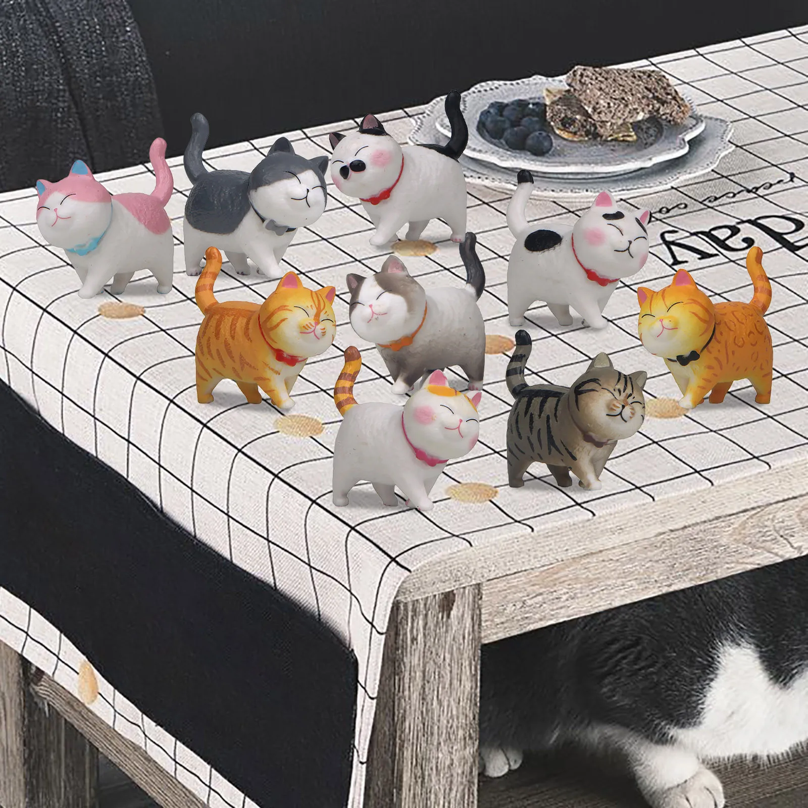 Мини-фигурки из ПВХ в виде животных | Дом и сад