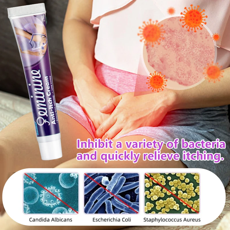 20G Sumifun Herbal Dermatitis Antibacterial Fungal Anti Infection Vaginal Ointment Feminine Private Anti-Itch Cream Remove Odor |