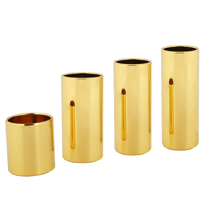 

60MM Guitar String Slider Metal Guitar Knuckle Slide Guitar Brass Finger Slides with 28mm/51MM/70MM Length