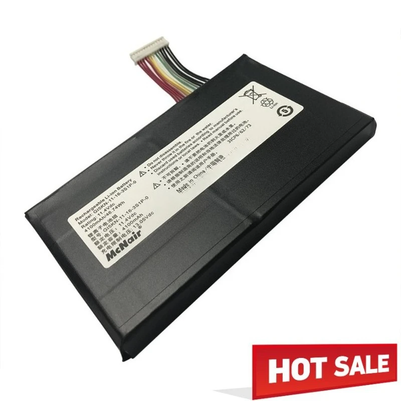 Фото Новая литиевая батарея GI5KN GI5CN для ноутбуков Hasee Z7M-i7 R0, Z7M-SL7 D2, Z7M-i78172 D1, KP7GT, Z7MD2, 11.4В, 4100мАч, 46.74Втч №5