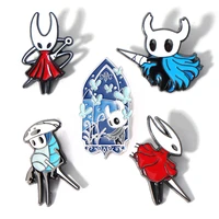hollow knight funny cute enamel pin lapel pins for backpacks brooches on clothes brooch gift game jewelry fashion accessories