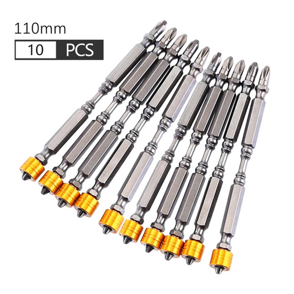 

S Is Made Of Wear-resistant D1 Steel, Longer Life *Strong Magnetic. Can Be Adsorbed Tight Screw, Less Damage To The Screw *PH2