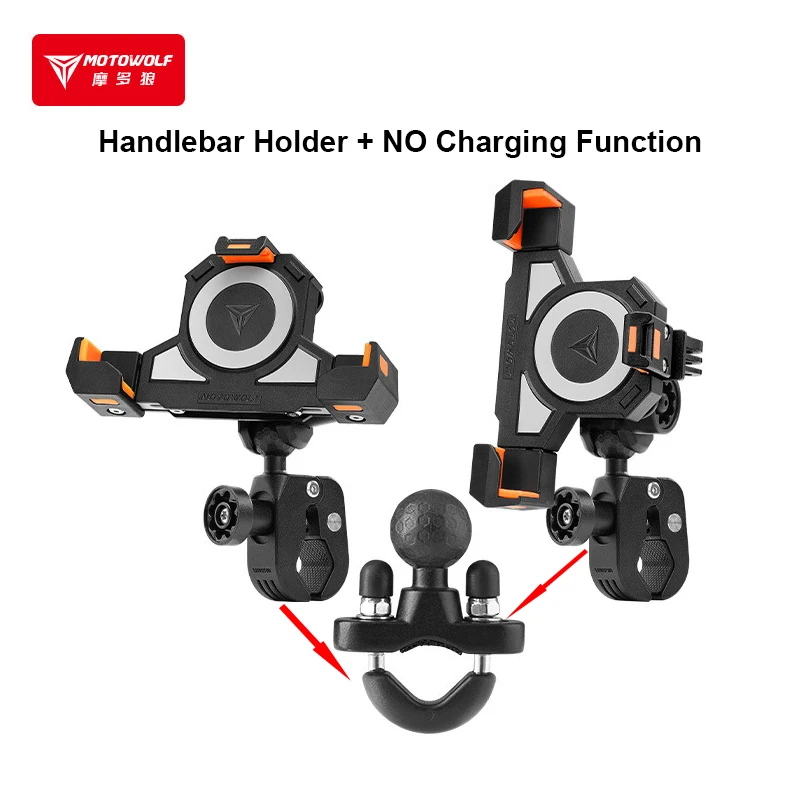 

Держатель для телефона на мотоцикле, USB-зарядка, противоударный, стабильный, регулируемый, быстроразъемный замок для Honda cfmoto