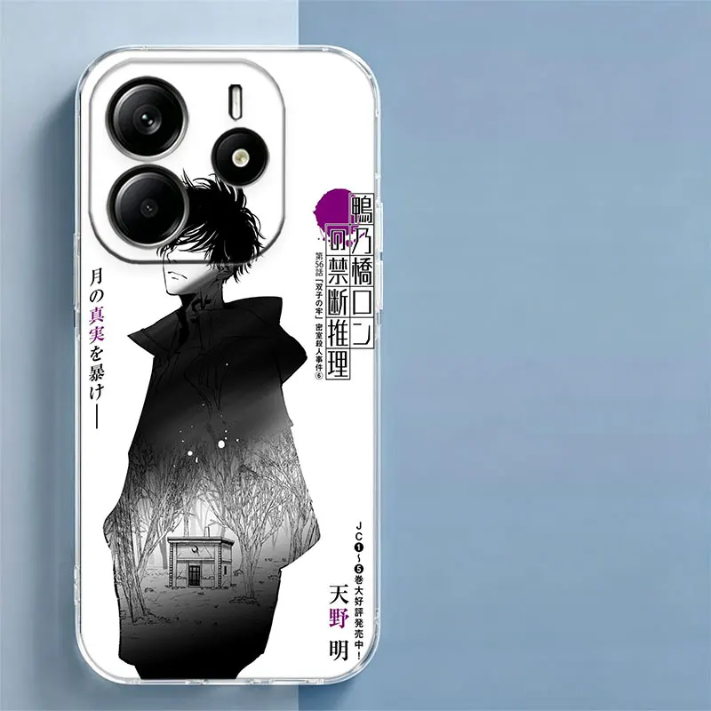 Фото Чехол Kamonohashi Ron для Xiaomi 17T 15T 14T 12T 11T 10T Pro mi 10 15 14 13 12 12S 11 Lite с защитой камеры, TPU. №5