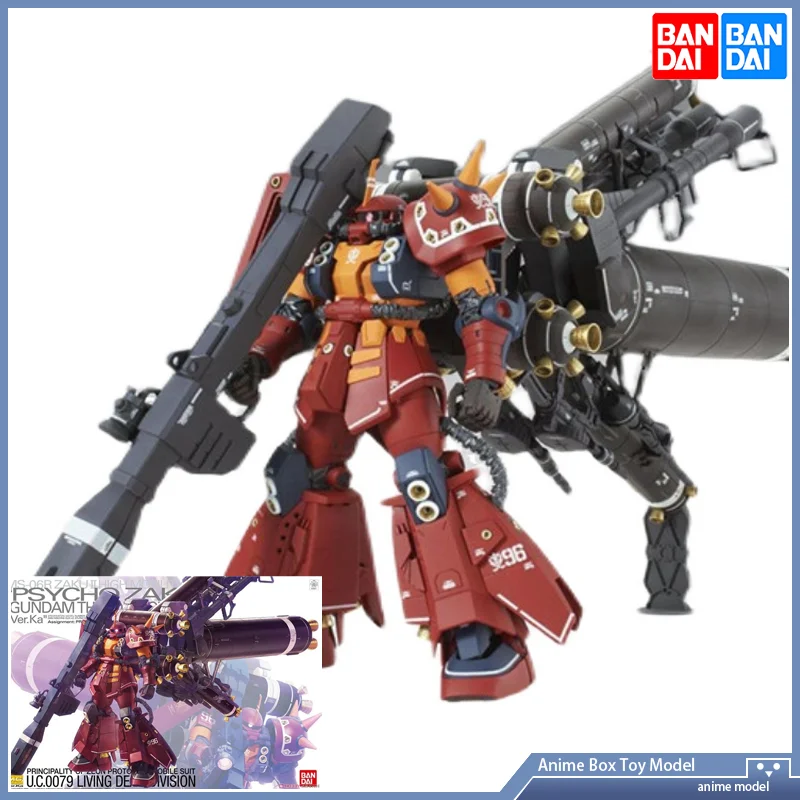 

[In Stock] Bandai MG MS-06R Zaku Ver.Ka Action Assembly Model