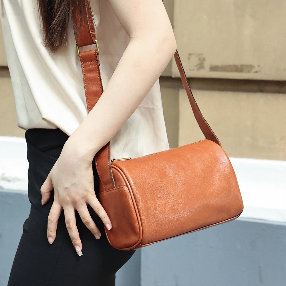 Сумки через плечо JOGUJOS из натуральной воловьей кожи для женщин винтажные модные