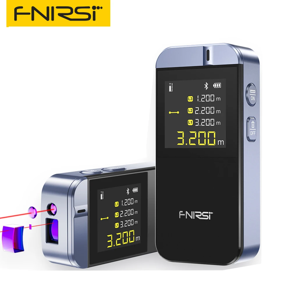 

FNIRSI IR40 Smart Laser Rangefinder 40M Laser Tape Measure Digital Distance Meter Metro Laser Digital Accurate APP To Draw