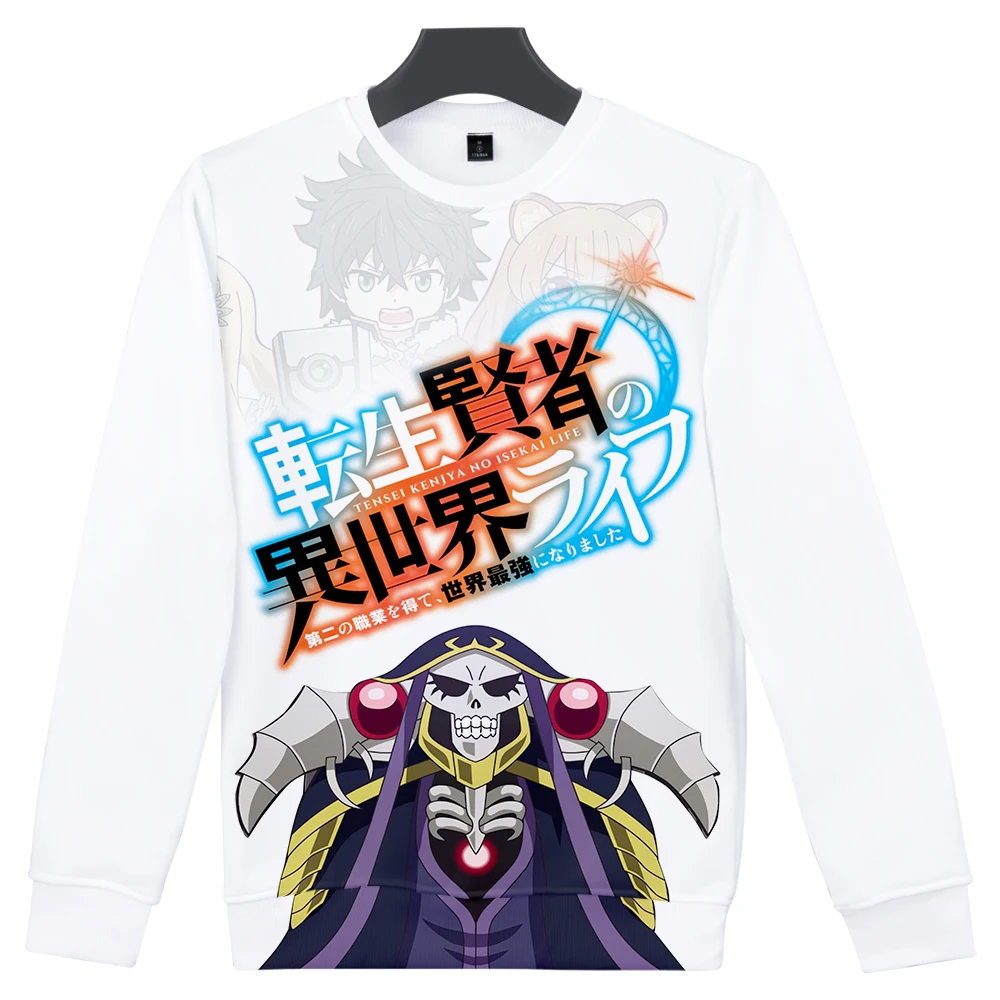 

Isekai Quartet O-Neck Sweatshirt 3D Women/Men Fashion Long Sleeve Sweatshirts Harajuku Streetwear Anime Clothes