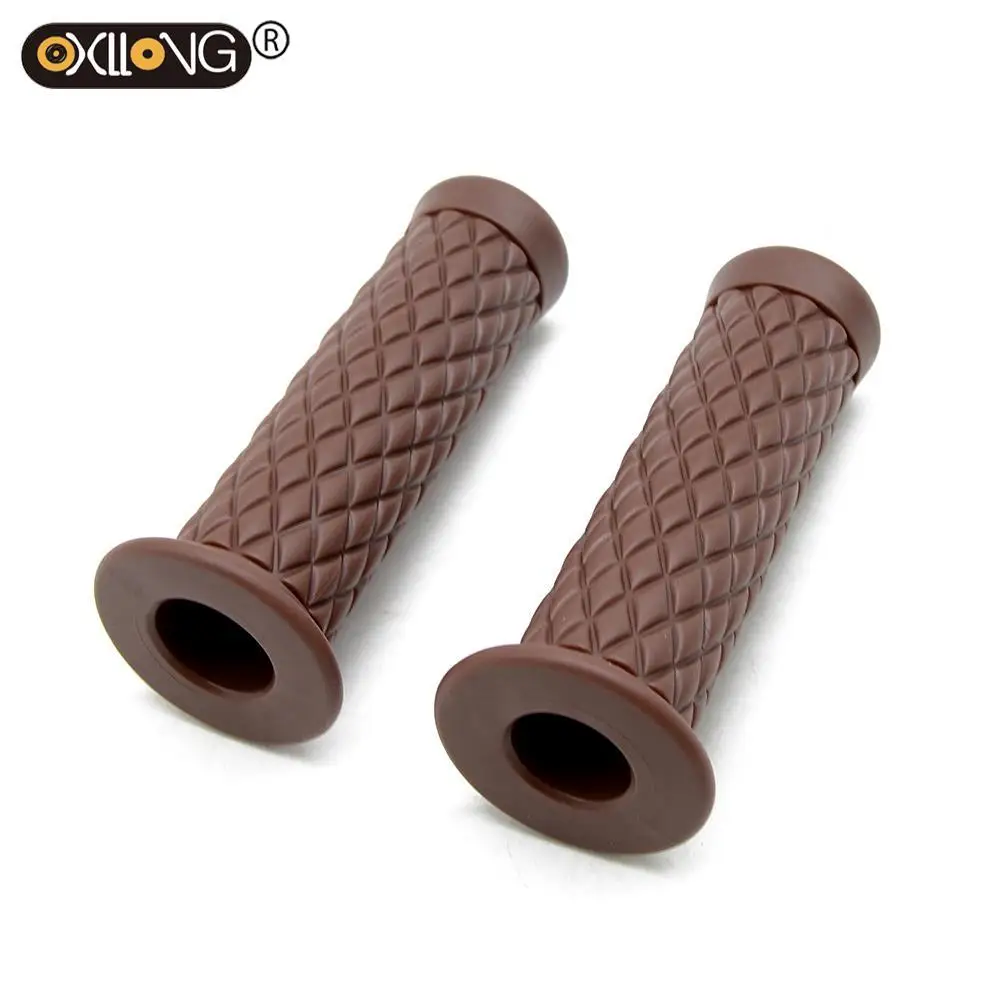Motorcycle Handlebar 2Pcs 7/8 22mm Moto Grip Ends Plus Handlebar Hand Grip Bar End For Motorcycle Bike Cafe Racer Car Styling