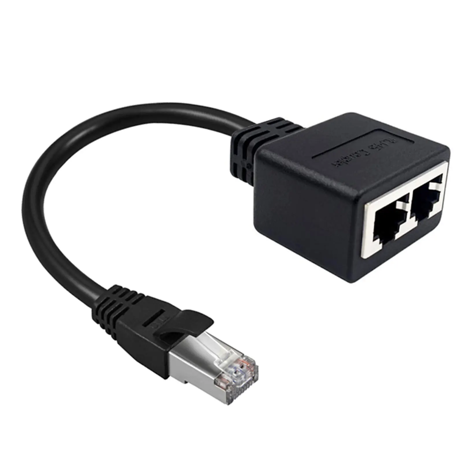 

Адаптер Ethernet, 1 штекер-2 гнезда, RJ45