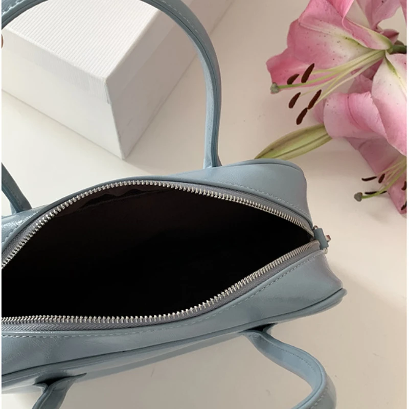 New Women Casual Tote Handbags Fashion Ladies Daily Crossbody Bag Retro Oil Wax Leather Female Shoulder Messenger Bags Summer