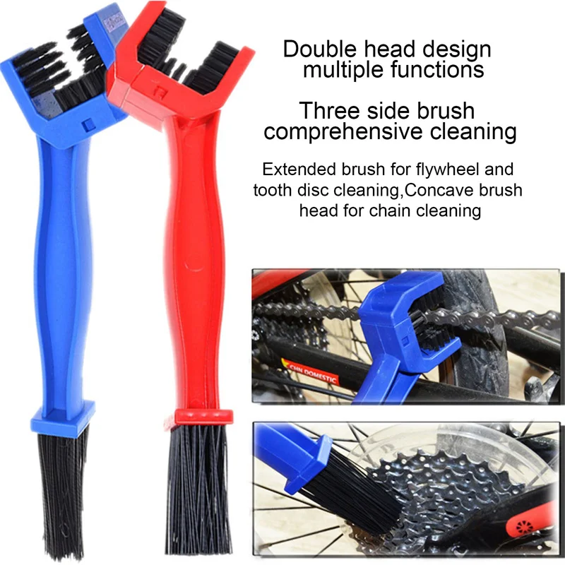 

Motorcycle Mountain Bike Bicycle Scooter Chain Brush Motorbike Chain Clean Tool