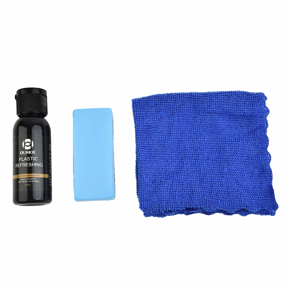 

*Main Ingredients: Silica + Resin Plastic Parts Refurbish Agent Car Exterior Restorer For Plastic Parts Refurbish