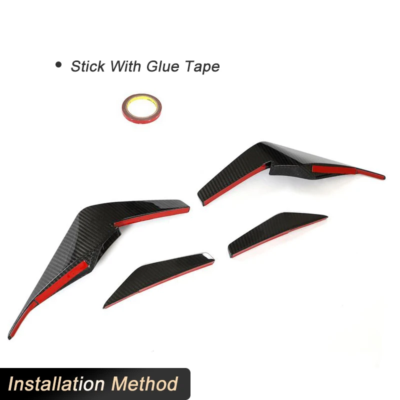 Передний бампер автомобиля боковые вентиляционные накладки для Audi R8 V10 Coupe