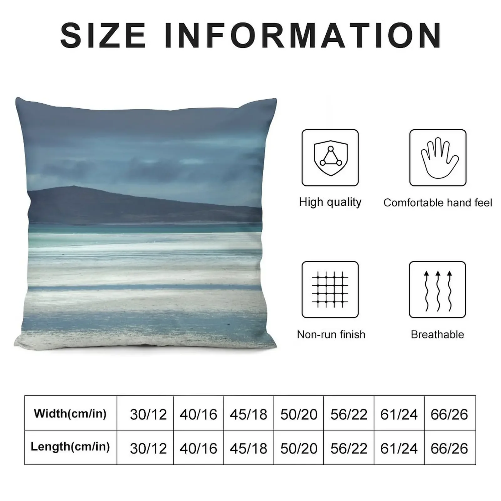 Наружная подушка Hebrides North Uist Clachan Sands Scotland эластичный чехол для дивана диванные