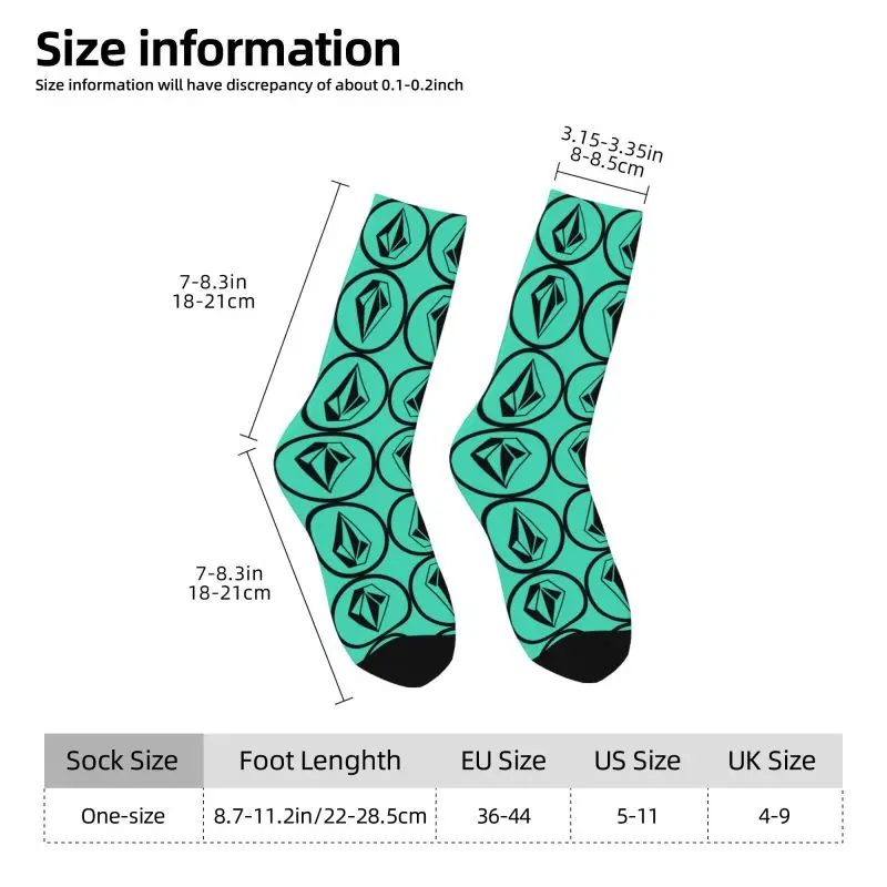 Custom Kawaii Volcoms Boardsports Socks Women Men Warm 3D Printing Sports Basketball