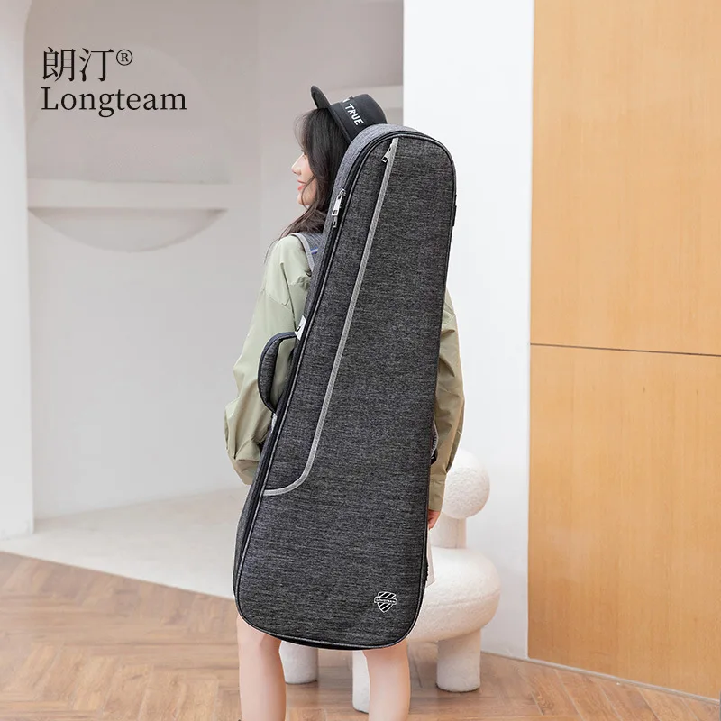 39 40 41 Inch Acoustic Guitar Gig Bag Lightweight Hardshell Carrying Case Electric Guitar Plush Lining with Shoulder Straps