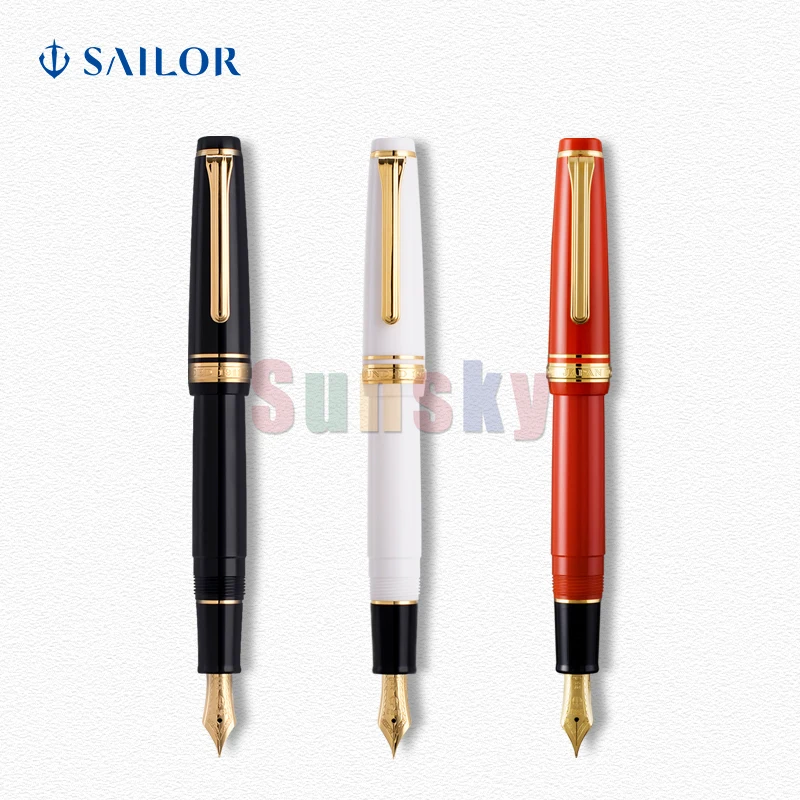 Перьевая ручка с корпусом из смолы и колпачком