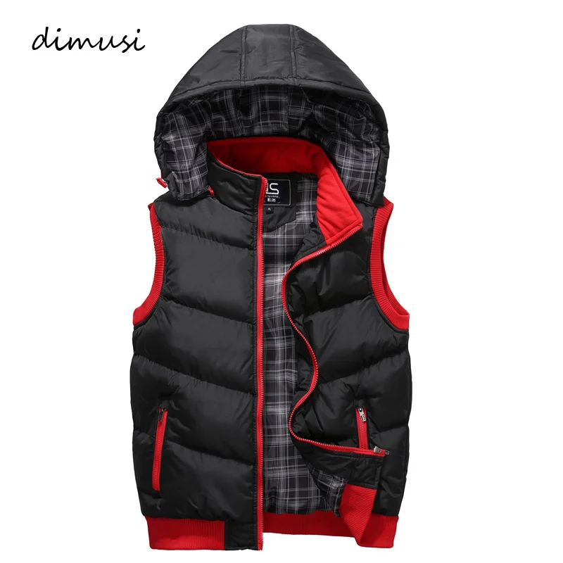 

Mens Vests Spring Winter Mens Fashion Sleeveless Jackets Male Cotton-Padded Vests Men Thicken Brand Waistcoats 5XL,YA767
