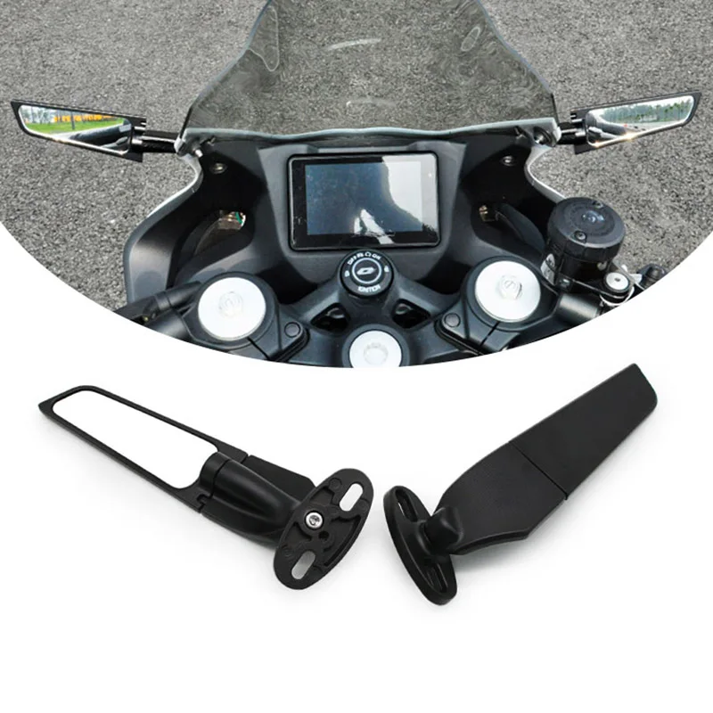Зеркало мотоциклетное вращающееся 2 шт. для Honda CBR250R CBR300R CBR500R CBR600R CBR650R