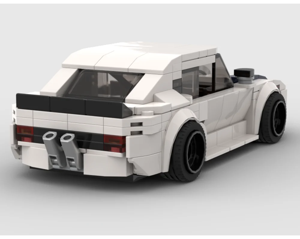 Эскорт Mk2 Ford City Speed Champions Racer Cars Спортивный автомобиль Строительство Moc Блоки