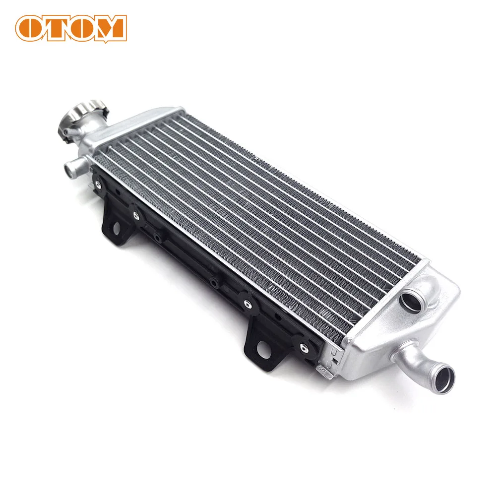 OTOM Motorcycle Left Right Radiator Aluminum Water Tank Engine Cooling Device For KTM SXF EXCF XCW HUSQVARNA FC FE TX Motocross |