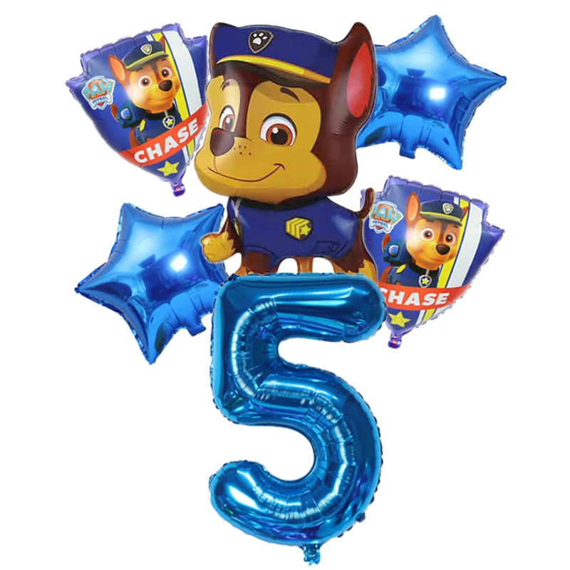 Щенячий патруль собака Чейз Скай Маршалл мальчики и девочки день рождения