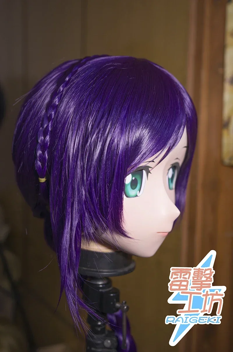 (RAIGEKI MAKS 166) Силиконовая маска для косплея Helloween девочек трансвеститов смола кукла