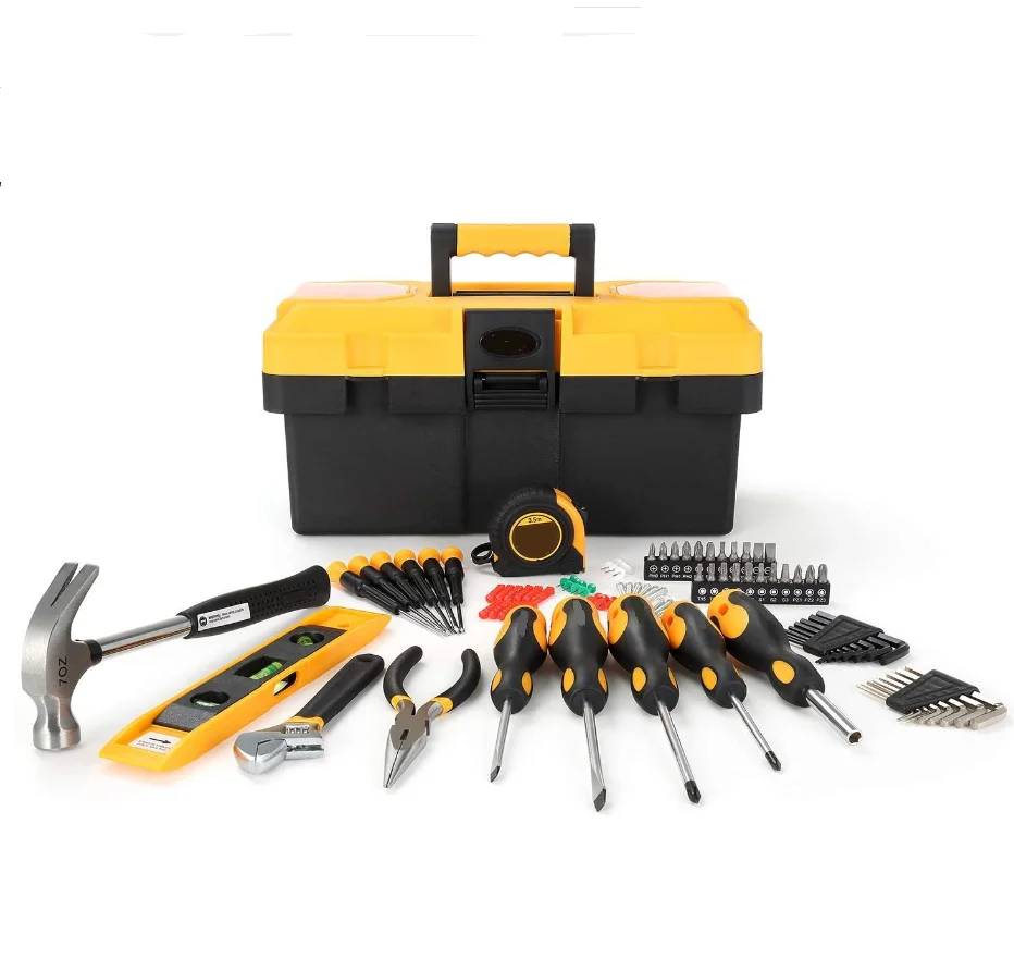 

Набор инструментов для дома Hicen, 87 штук, пластиковая фотография