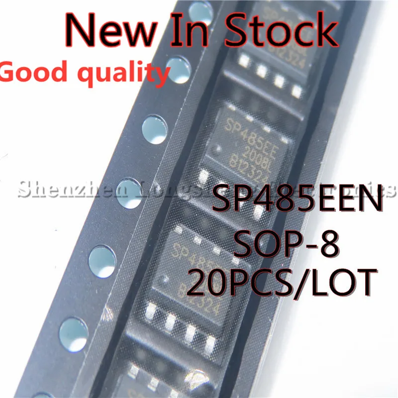 20PCS/LOT SP485EEN SP485 SP485ECN SOP-8 Transceiver IC-RS-485 New In Stock | Электронные компоненты и