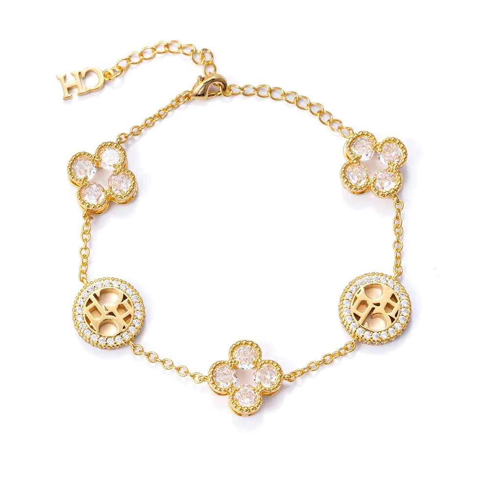 CILMI HARVILL CHHC Новая мода браслет с подвеской в виде буквы женский простой винтажный