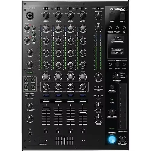 Аутентичный профессиональный 4-канальный DJ клубный микшер Denon X1850 PRIME со