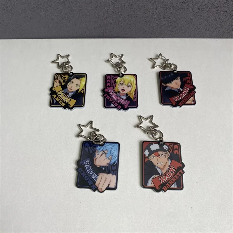 Брелки для ключей с рисунком аниме Магия и мышцы