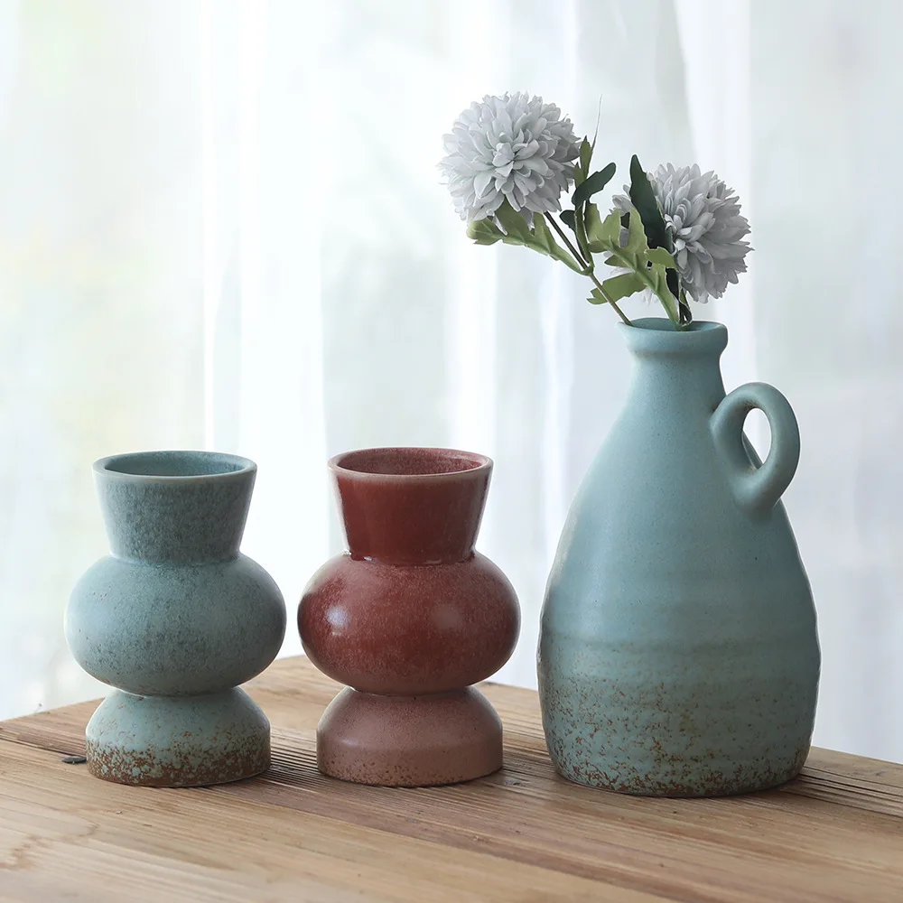 Оригами художественная керамическая ваза украшение для дома выставочный зал