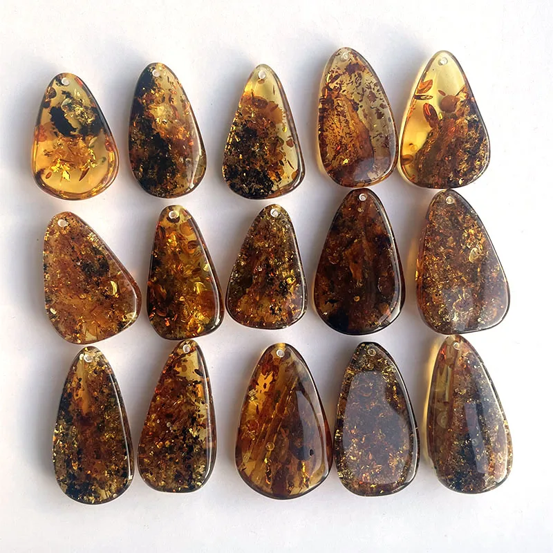 100% натуральный цветочный янтарный кулон настоящее уникальное ожерелье Chian